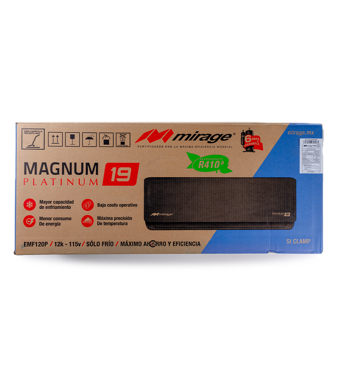 Magnum 19 Platinum Inverter CMF120P 110v 1 Tonelada